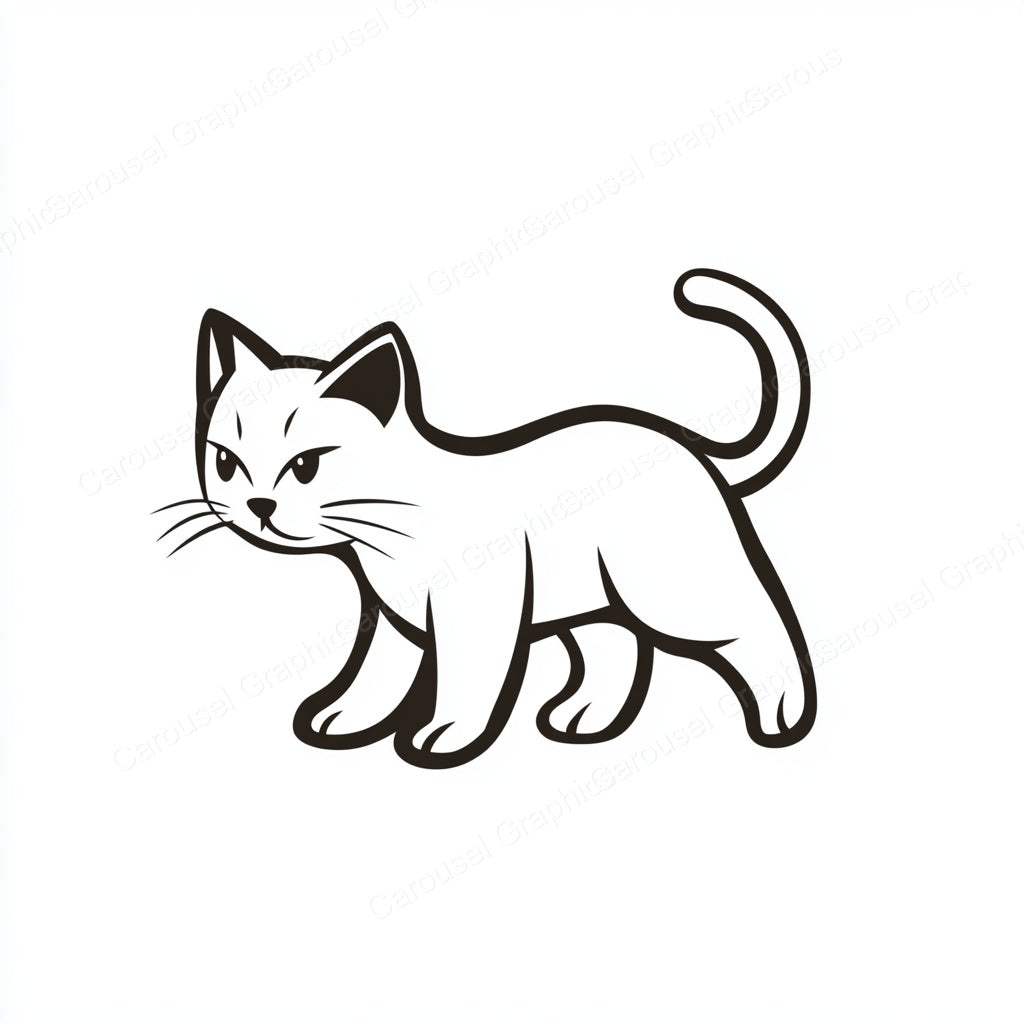 Kitten Vector Graphic preview