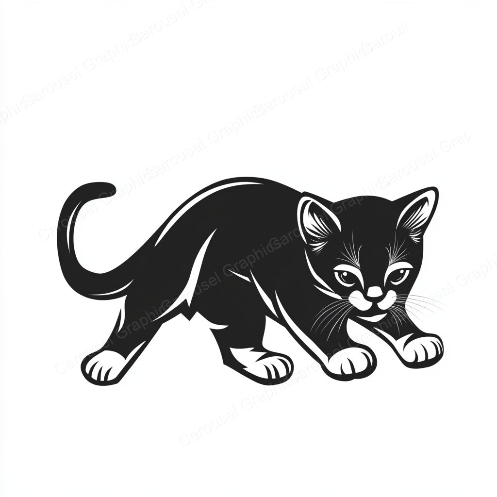 Kitten Vector Graphic preview