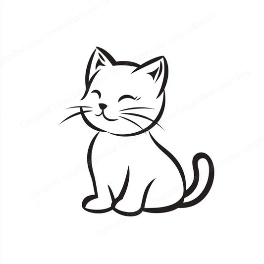 Kitten Vector Graphic preview