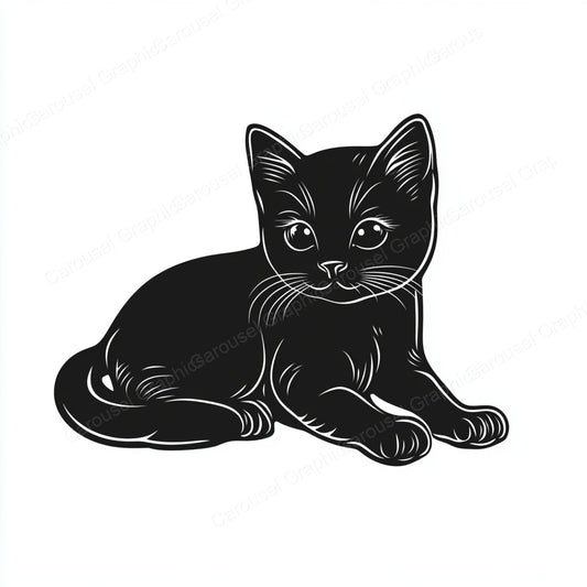 Kitten Vector Graphic preview