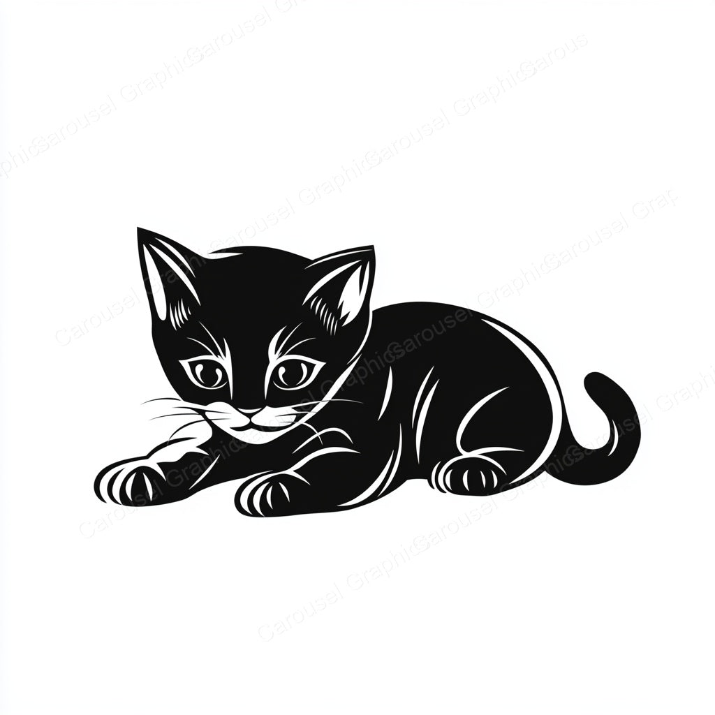 Kitten Vector Graphic preview