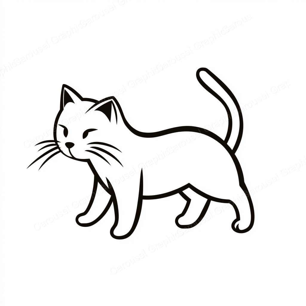 Kitten Vector Graphic preview