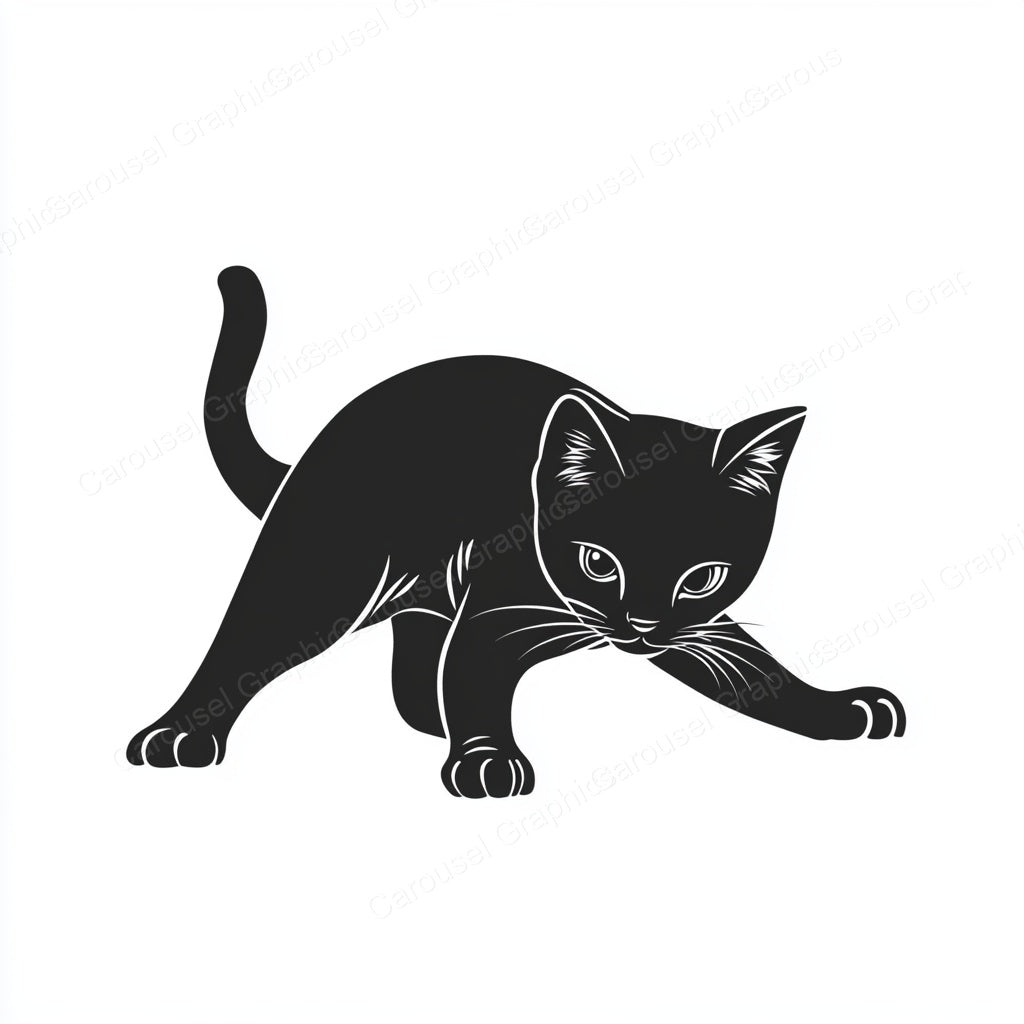 Kitten Vector Graphic preview