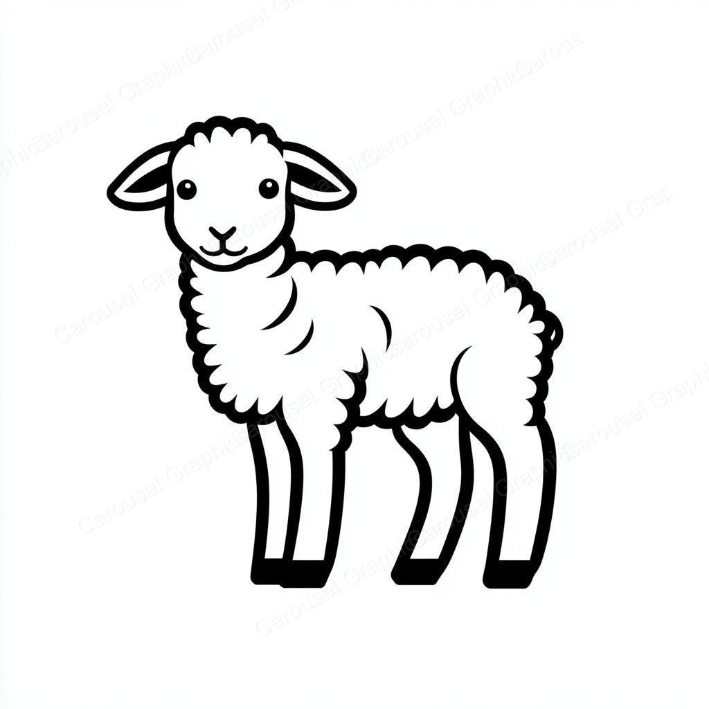 Lamb Vector Graphic preview