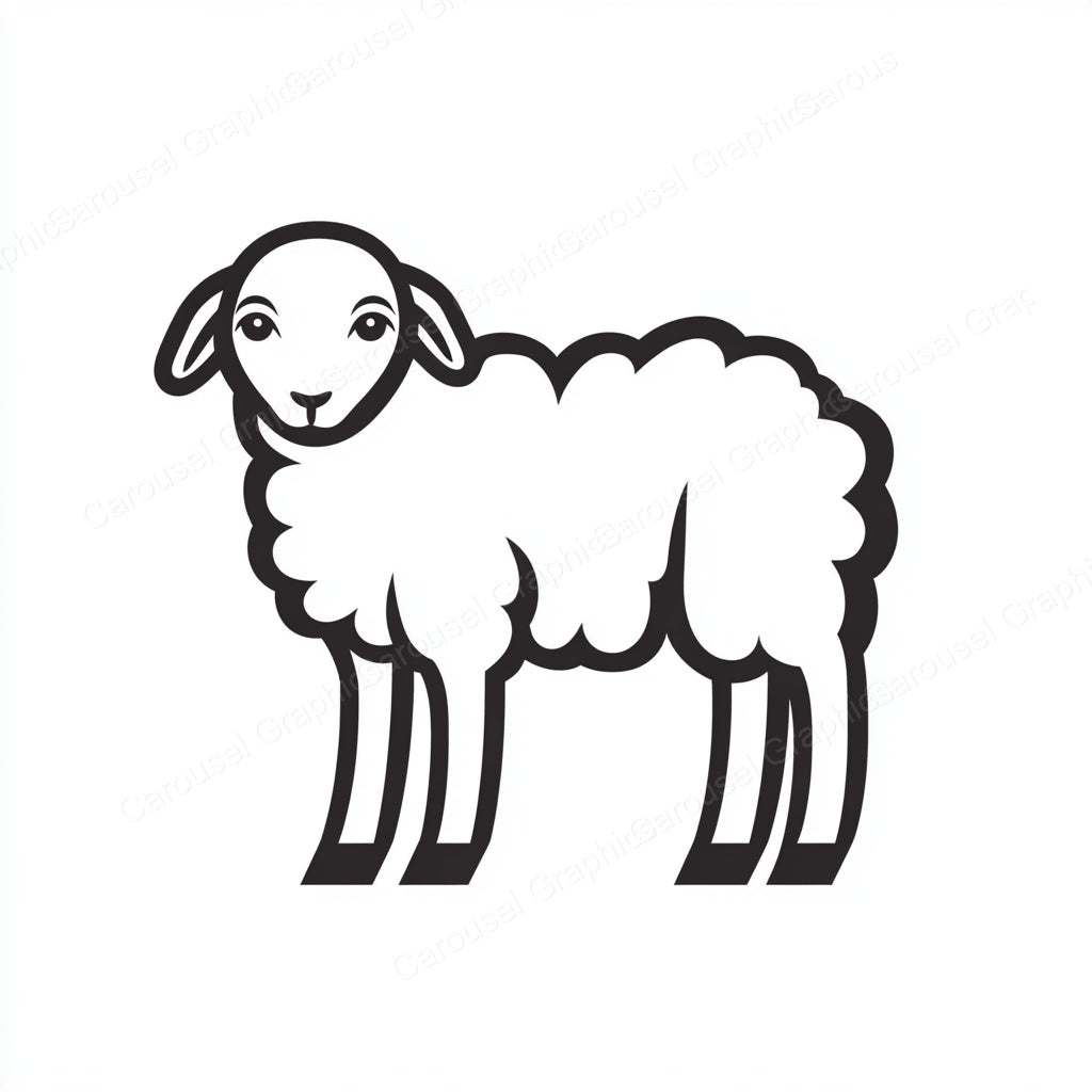 Lamb Vector Graphic preview
