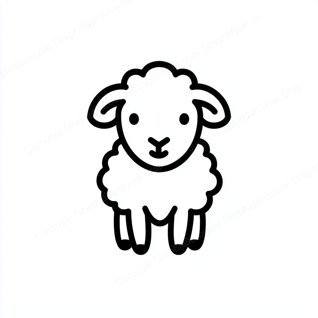 Lamb Vector Graphic preview