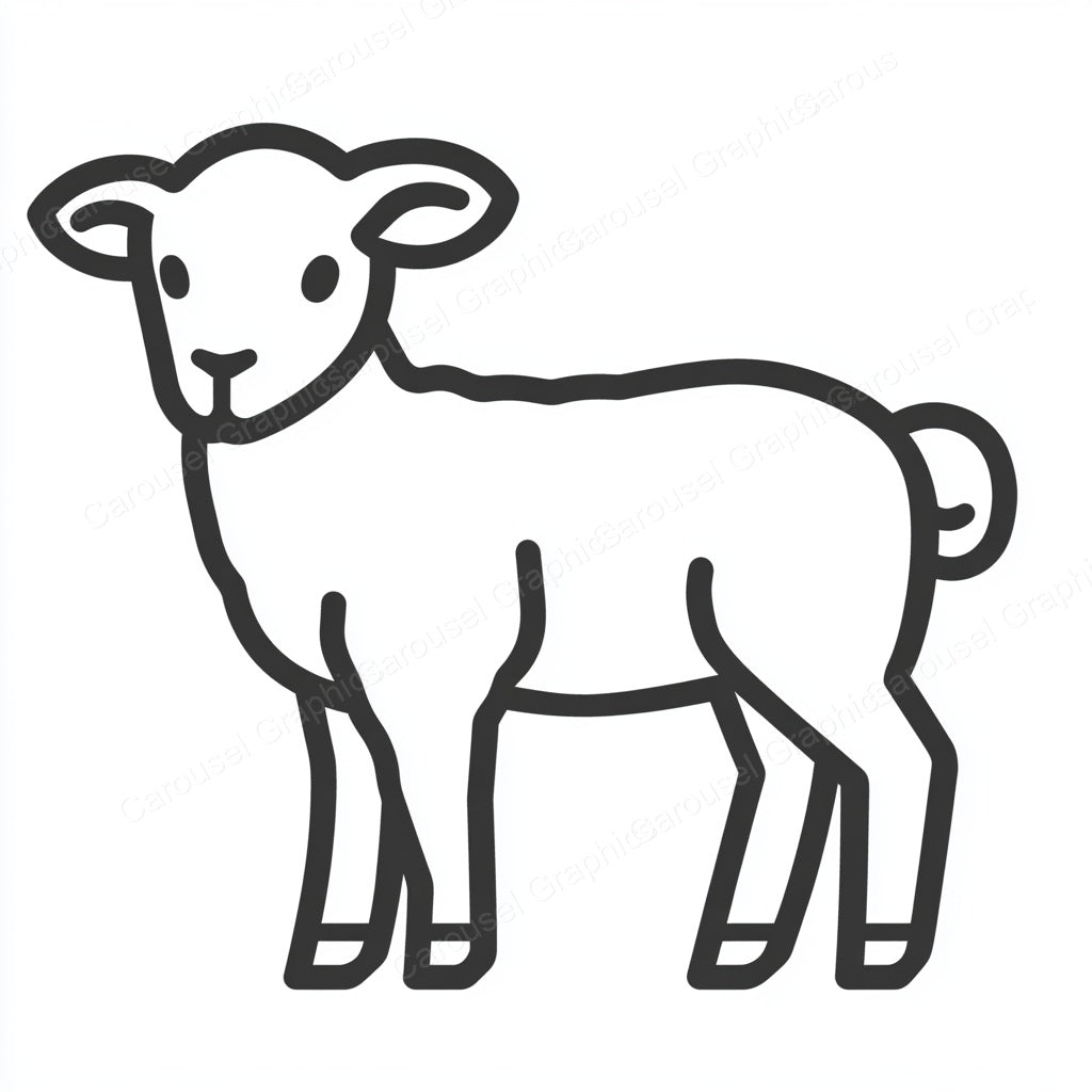Lamb Vector Graphic preview