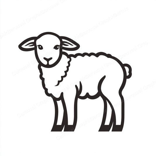 Lamb Vector Graphic preview