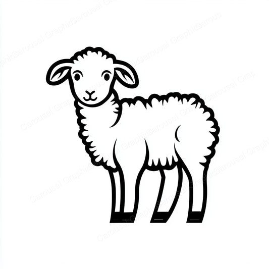 Lamb Vector Graphic preview