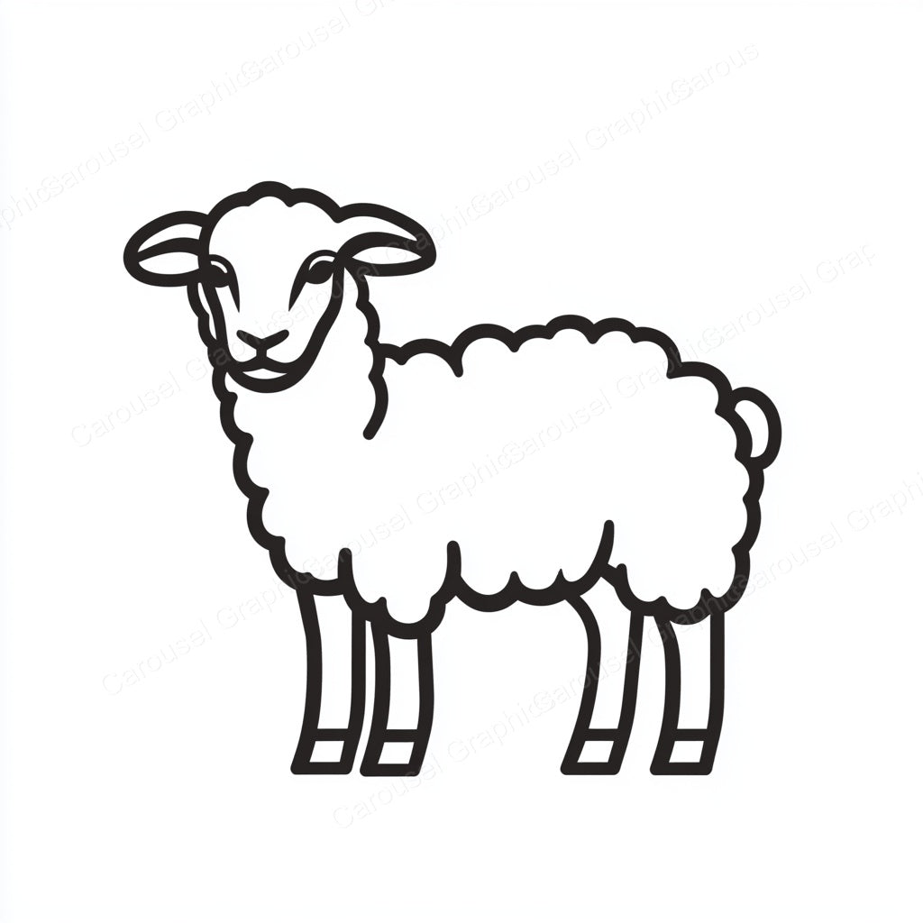 Lamb Vector Graphic preview
