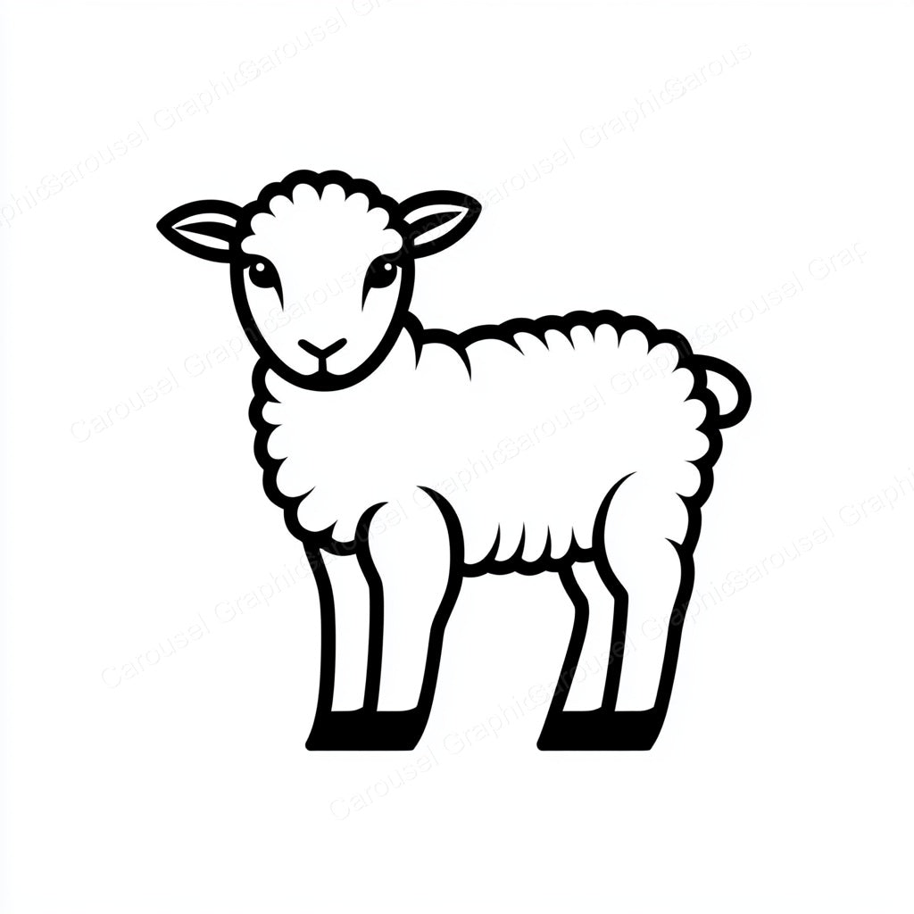 Lamb Vector Graphic preview