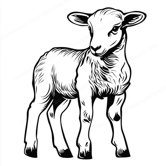 Lamb Vector Graphic preview