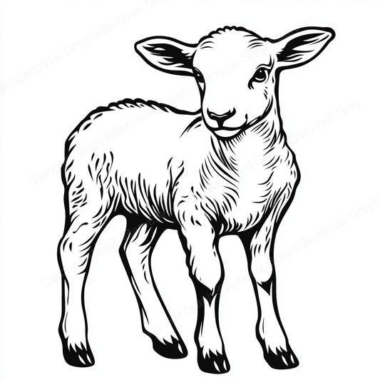 Lamb Vector Graphic preview