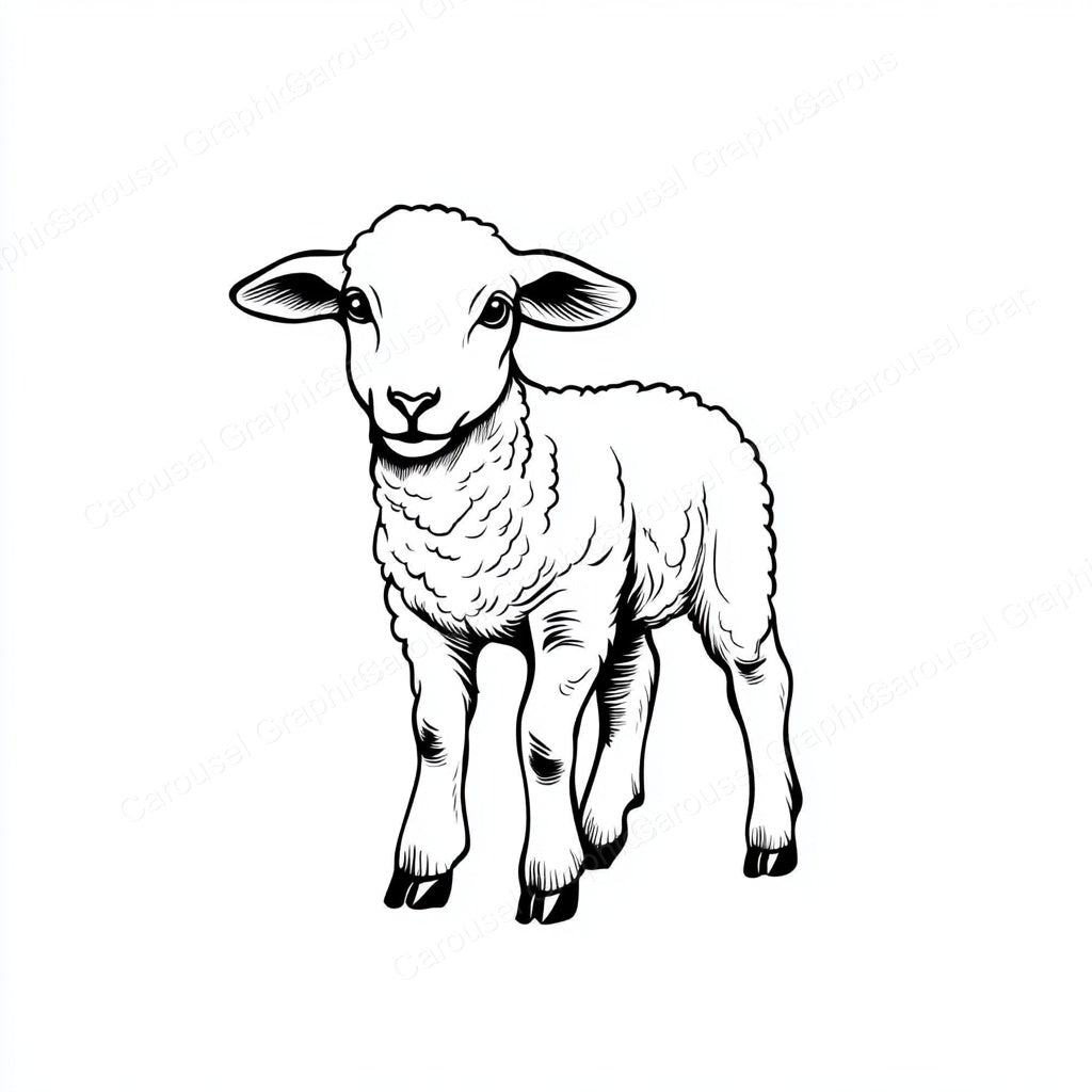 Lamb Vector Graphic preview