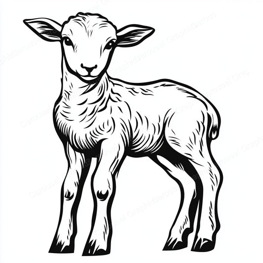 Lamb Vector Graphic preview