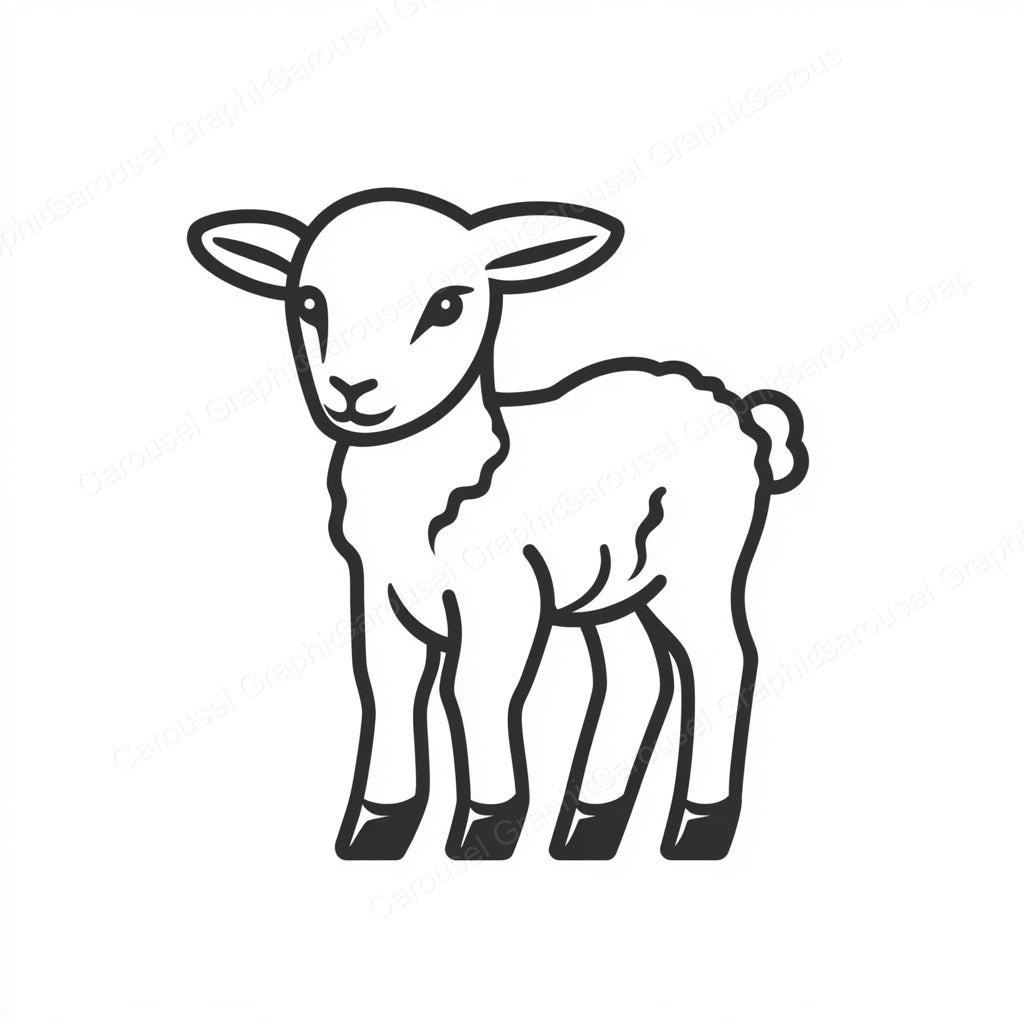 Lamb Vector Graphic preview