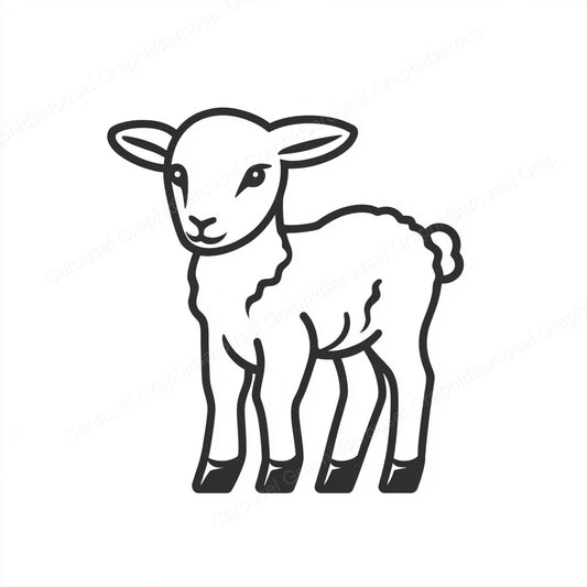 Lamb Vector Graphic preview