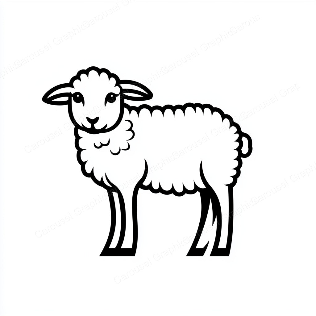 Lamb Vector Graphic preview