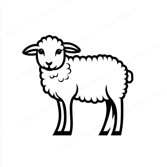 Lamb Vector Graphic preview