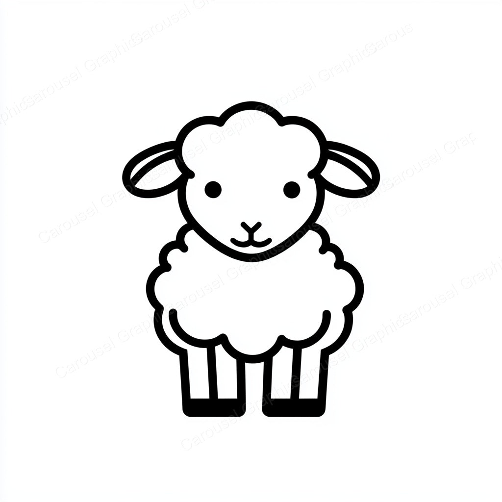 Lamb Vector Graphic preview