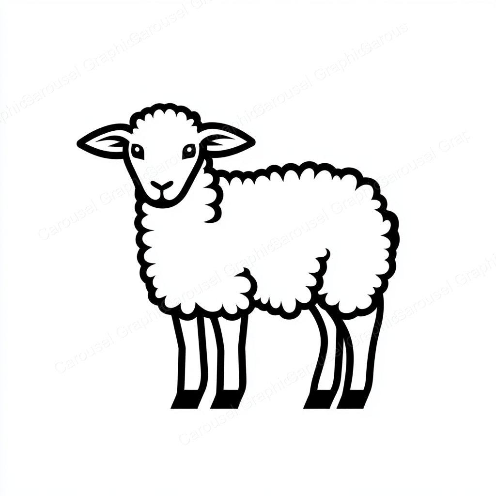 Lamb Vector Graphic preview