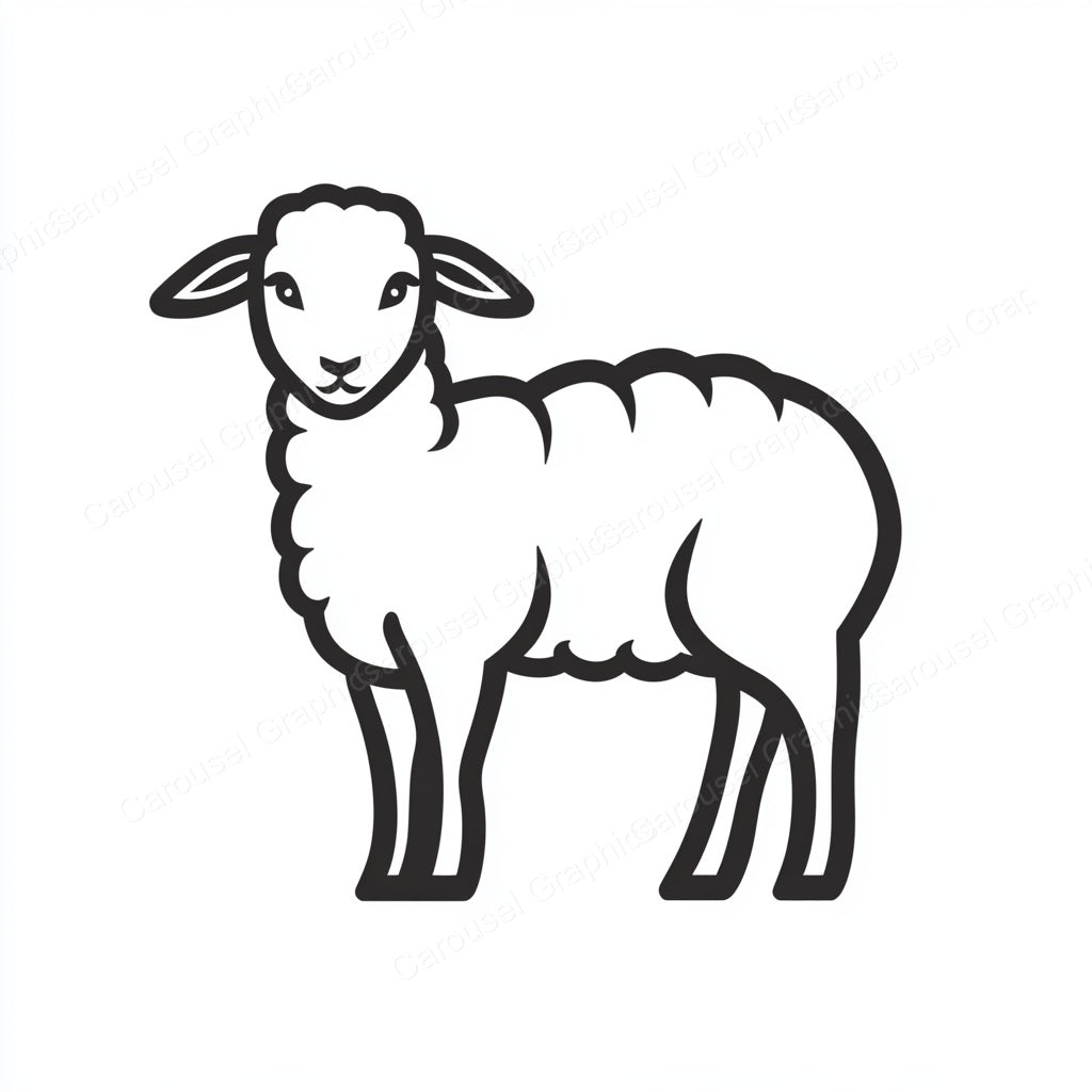 Lamb Vector Graphic preview