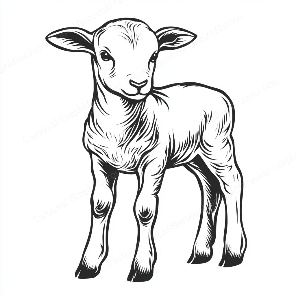 Lamb Vector Graphic preview