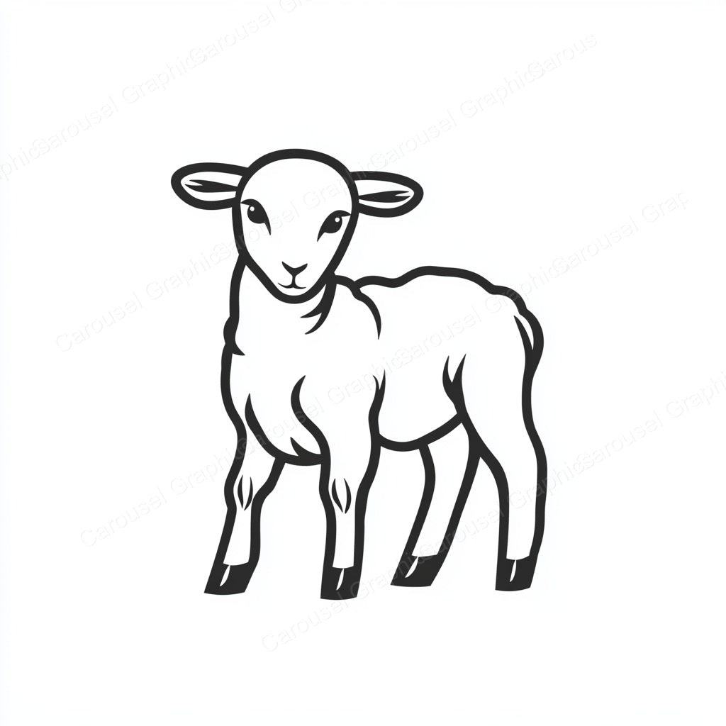 Lamb Vector Graphic preview