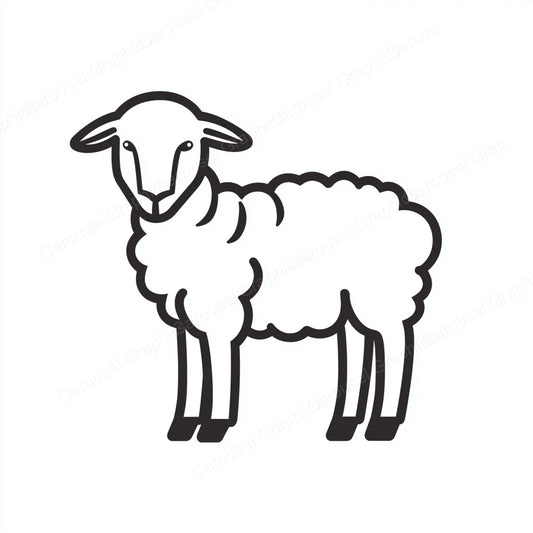 Lamb Vector Graphic preview