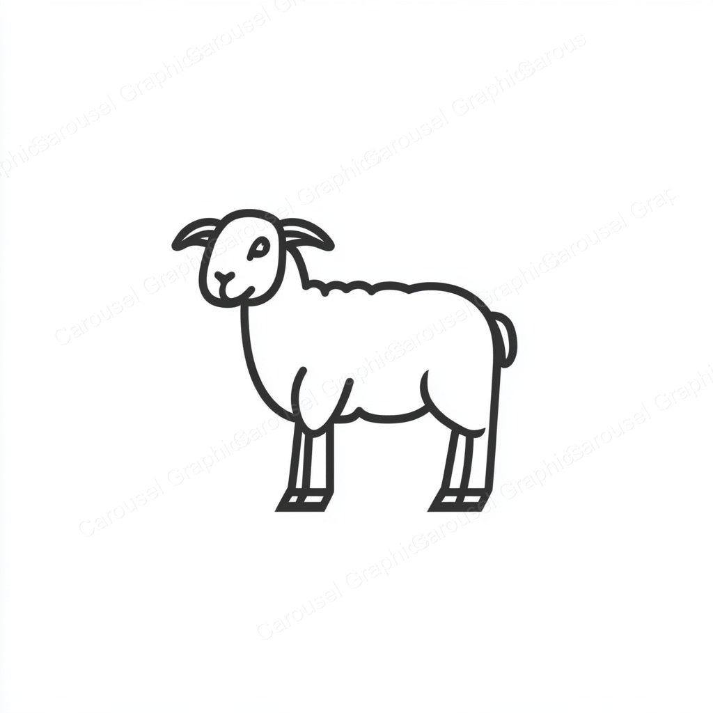 Lamb Vector Graphic preview