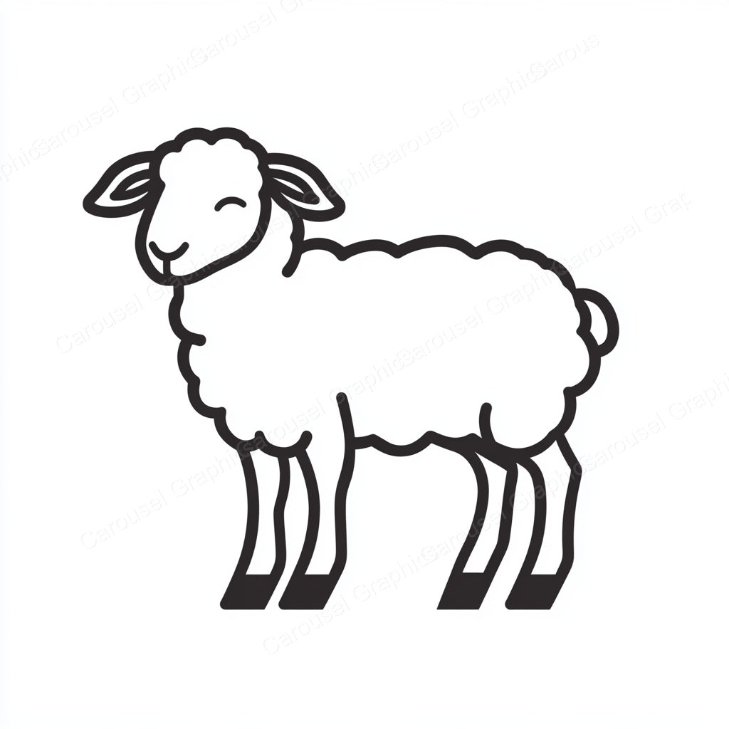Lamb Vector Graphic preview