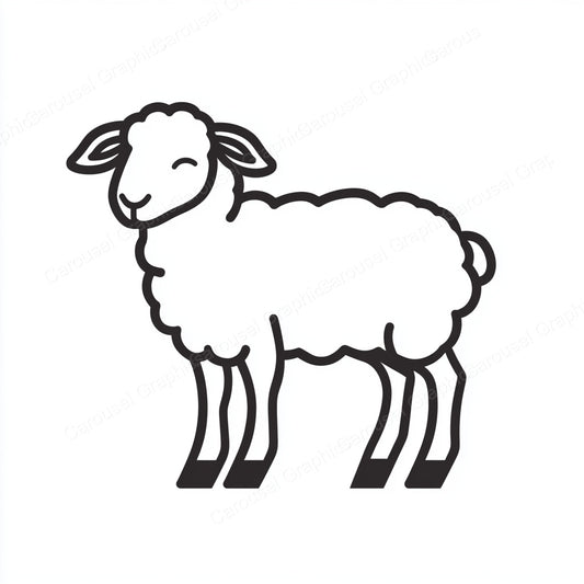 Lamb Vector Graphic preview