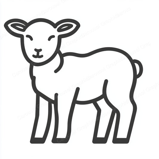 Lamb Vector Graphic preview