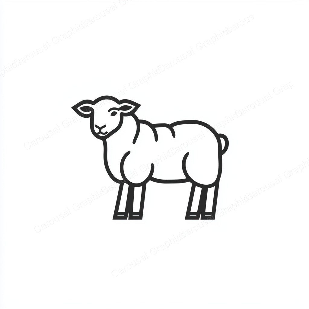 Lamb Vector Graphic preview