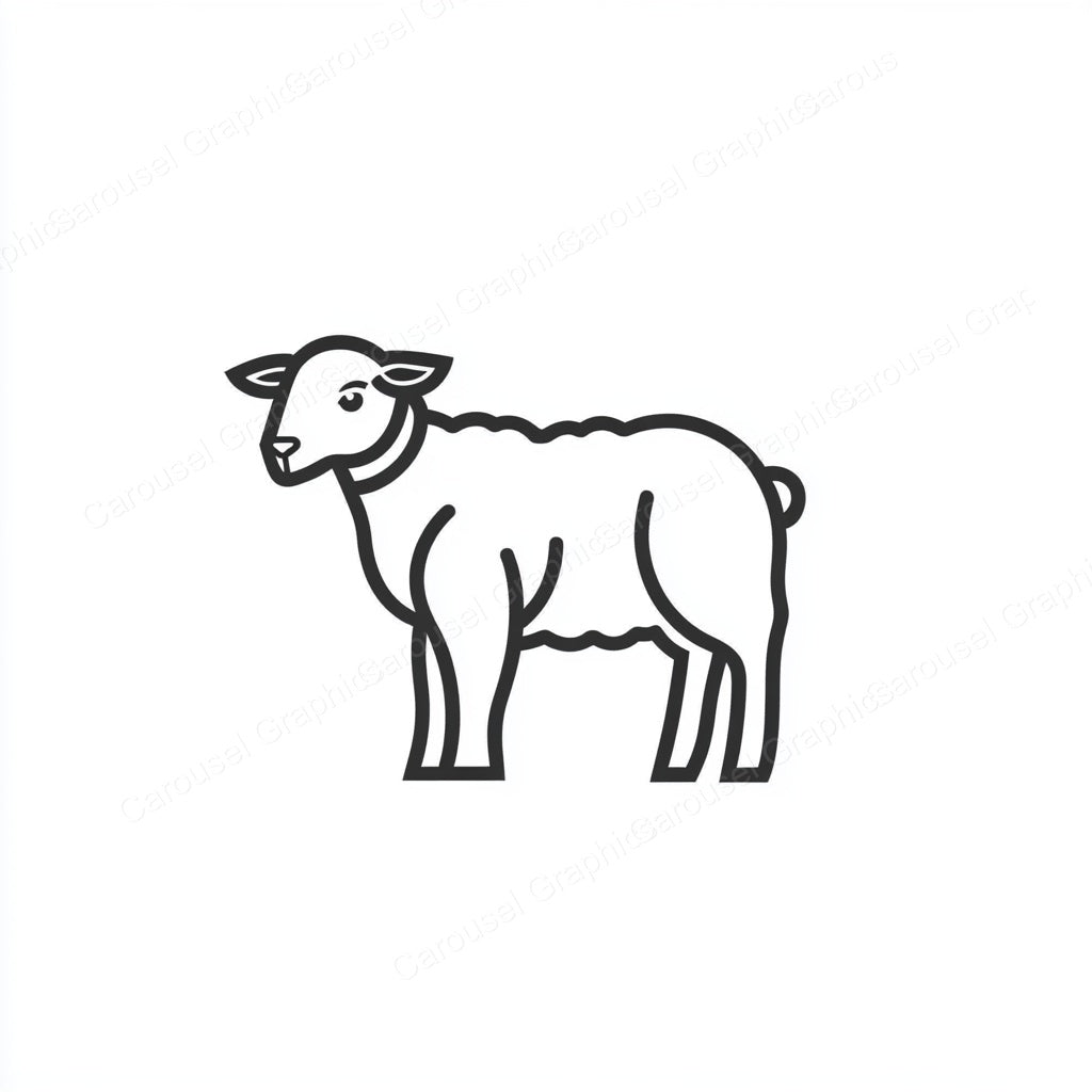 Lamb Vector Graphic preview