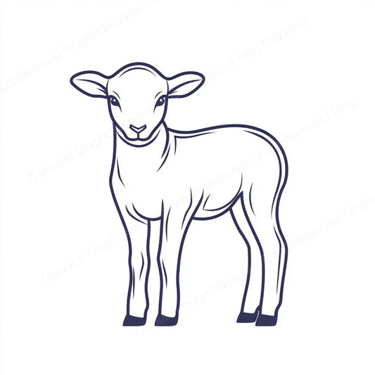 Lamb Vector Graphic preview