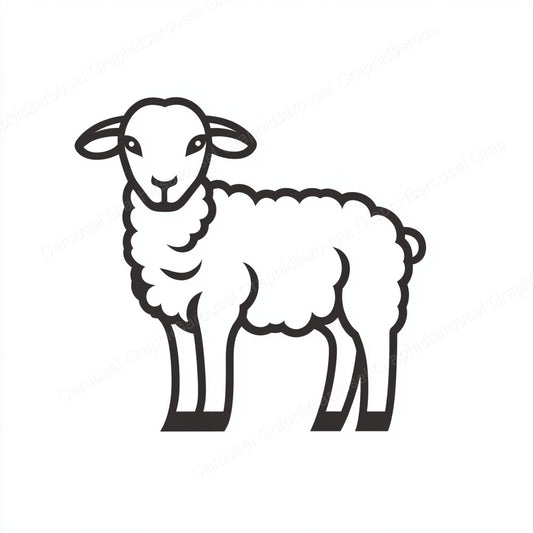 Lamb Vector Graphic preview