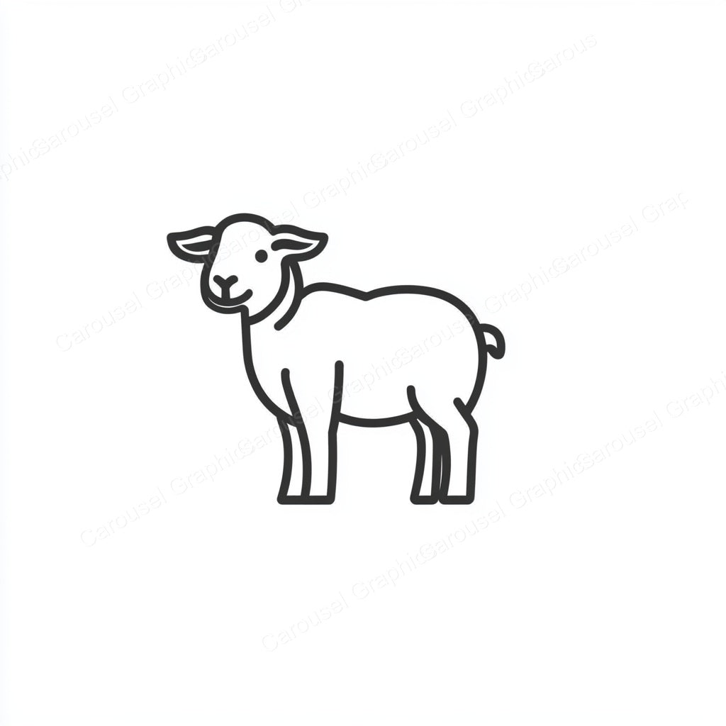 Lamb Vector Graphic preview