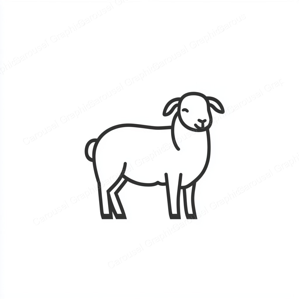 Lamb Vector Graphic preview