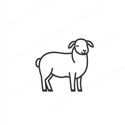 Lamb Vector Graphic preview