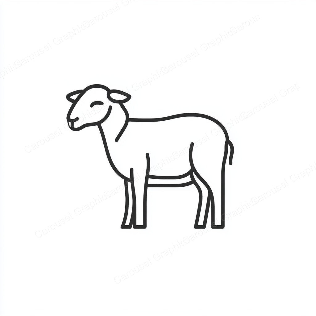 Lamb Vector Graphic preview