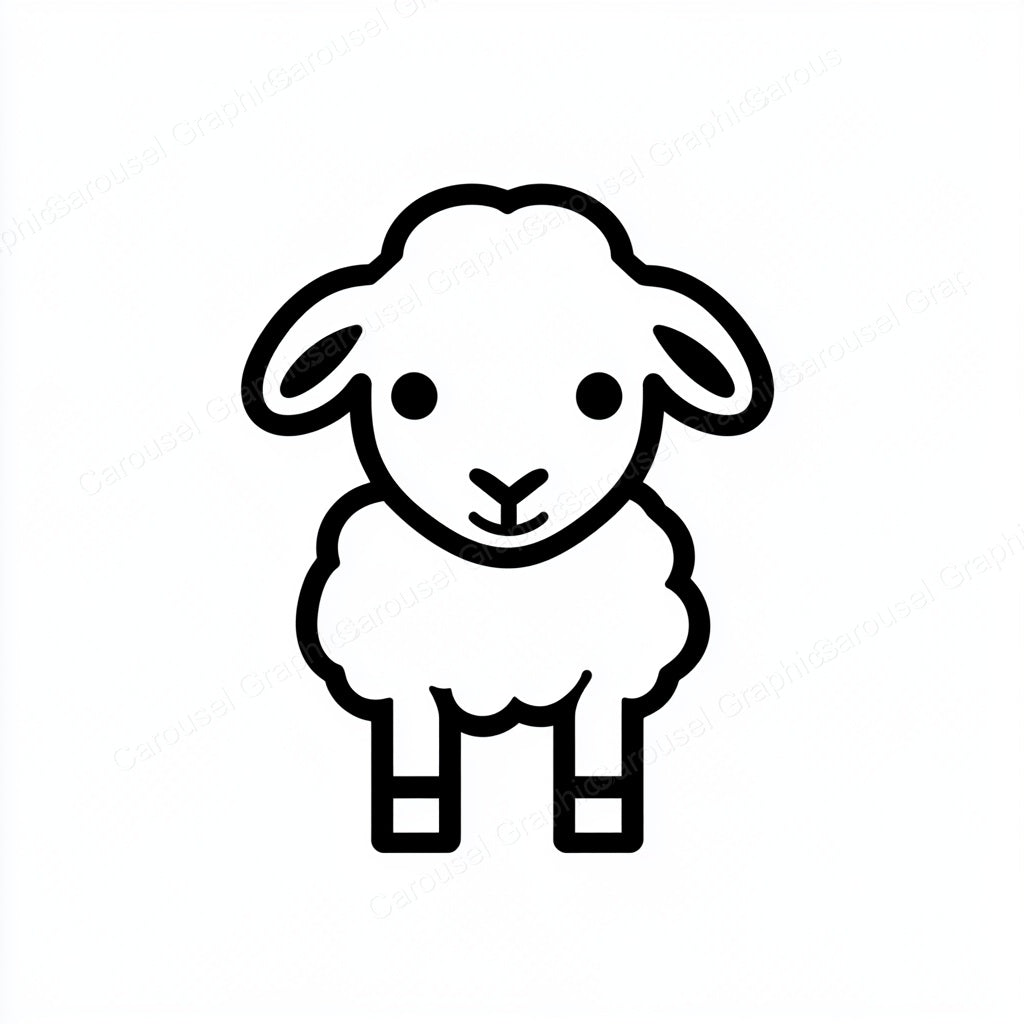 Lamb Vector Graphic preview