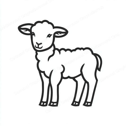 Lamb Vector Graphic preview