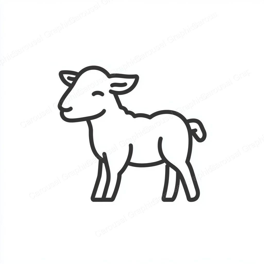 Lamb Vector Graphic preview