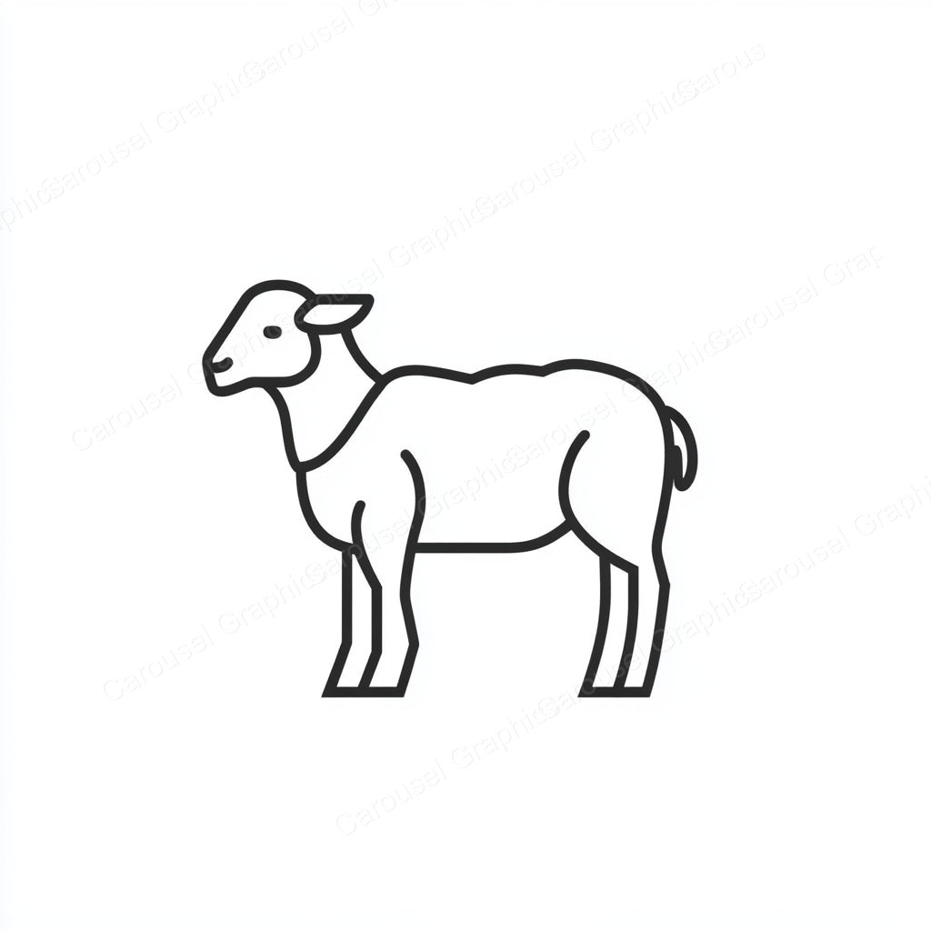 Lamb Vector Graphic preview