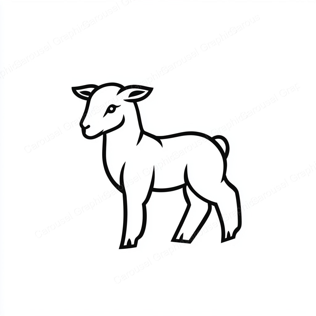 Lamb Vector Graphic preview