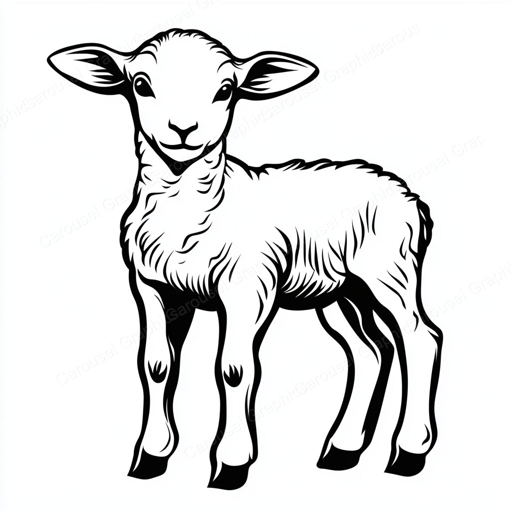 Lamb Vector Graphic preview