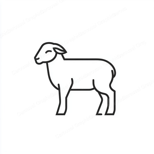 Lamb Vector Graphic preview