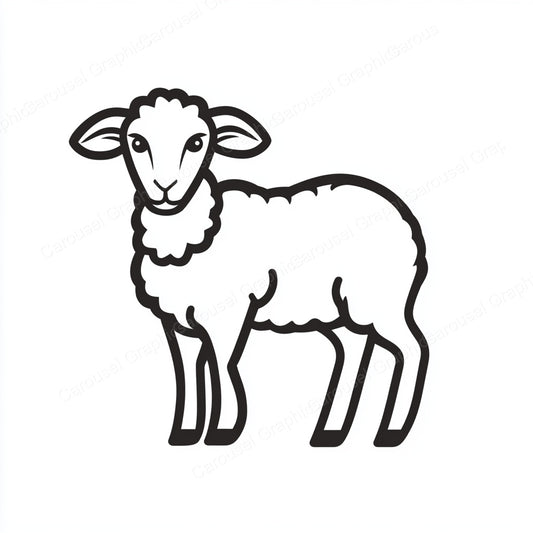Lamb Vector Graphic preview