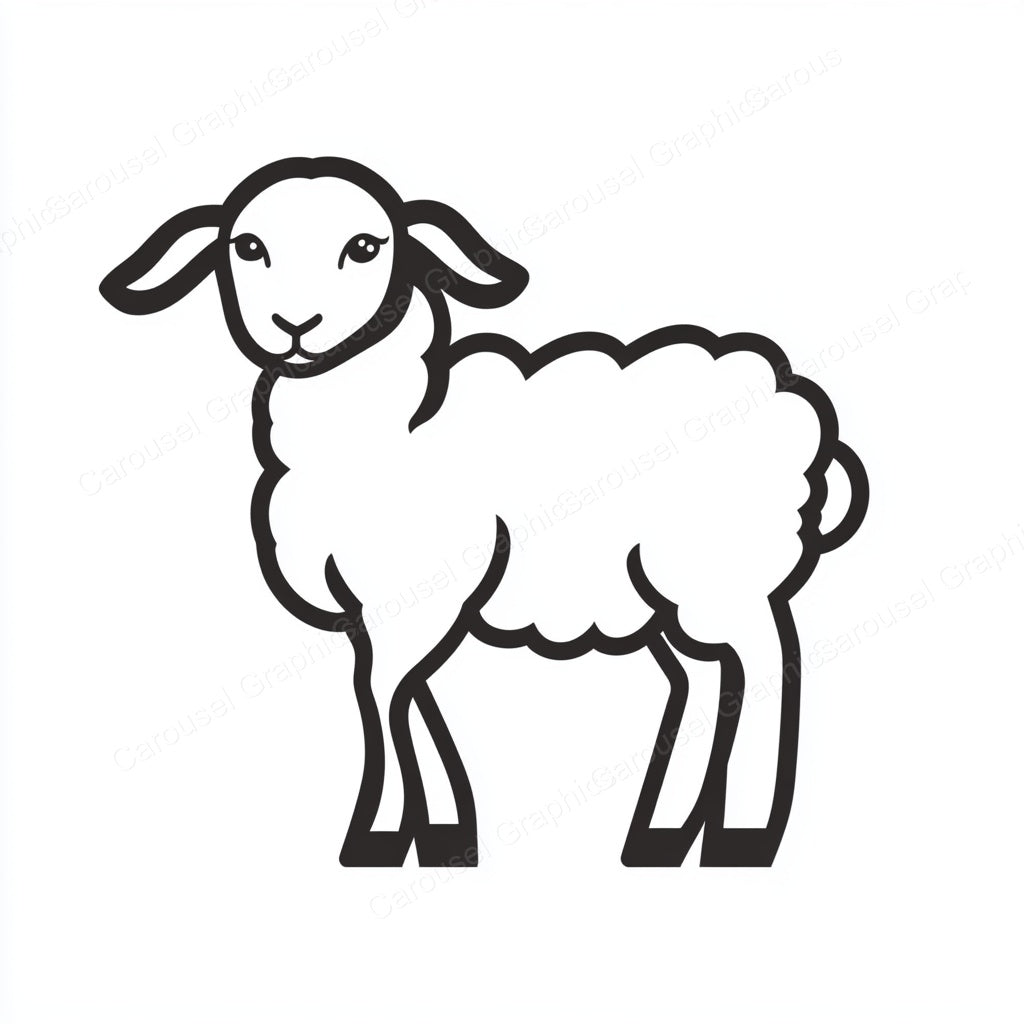 Lamb Vector Graphic preview